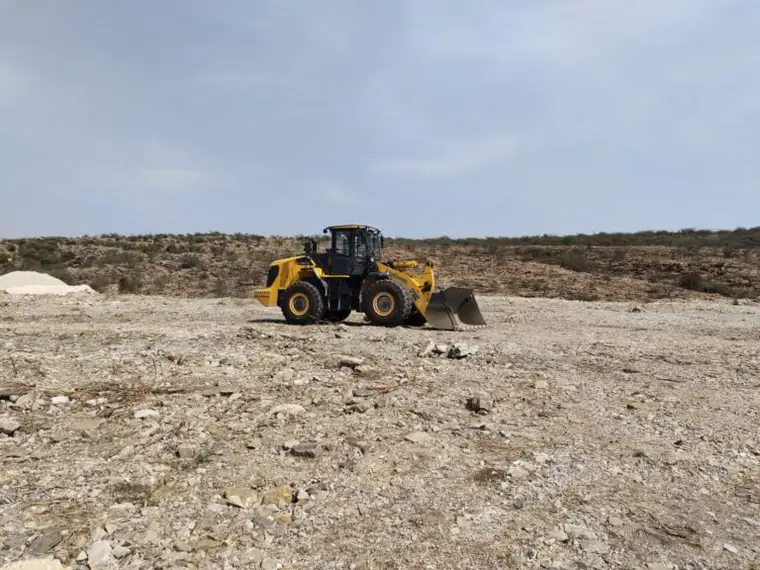 Shri Krishan Construction equipment and crusher plant on active site