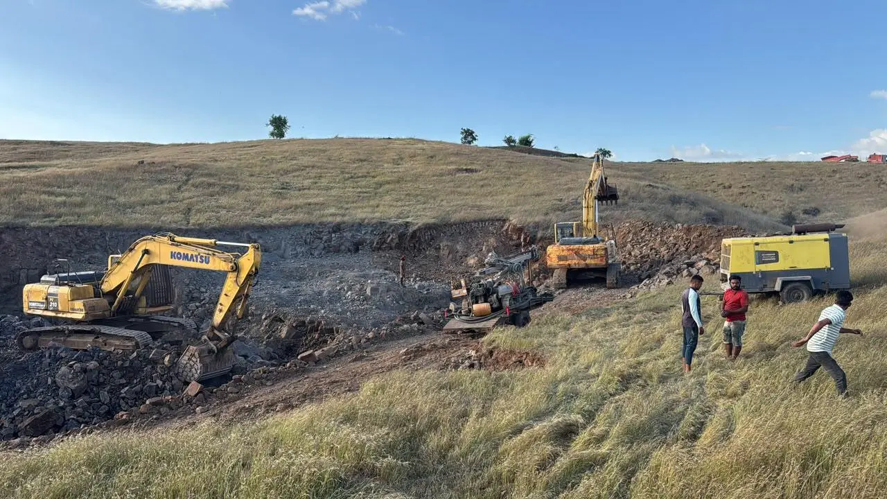 Shri Krishan Construction mining, crushing and infrastructure operations